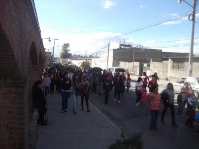 Marcha Zombie  organizada por colectivo Guuna Zuuin 26/10/2013
