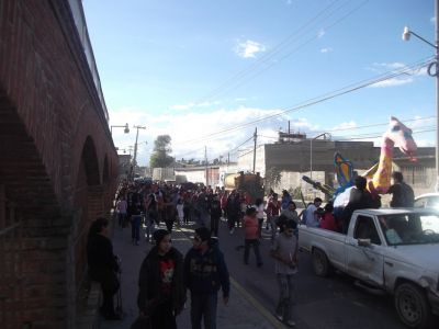 Marcha Zombie  organizada por colectivo Guuna Zuuin 26/10/2013
