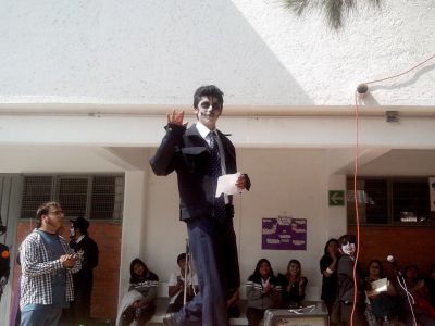 DÃ­a de muertos 2014 - Prepa 55
