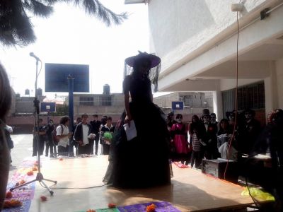 DÃ­a de muertos 2014 - Prepa 55
