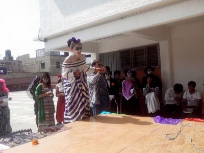 DÃ­a de muertos 2014 - Prepa 55
