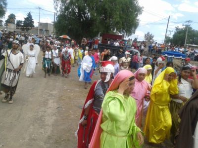 Semana Santa en San Vicente Chicoloapan, Abril 2012, fotos tomadas por Panchomachete
