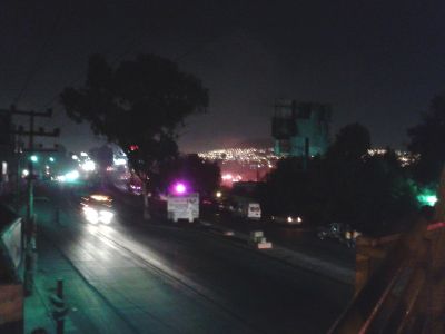 Incendio -Carretera - MÃ©xico texcoco  26/4/2012. fotos por Panchomachete
