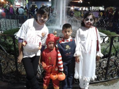 DÃ­a de Muertos.  Plaza de San Vicente 1/1/2012
