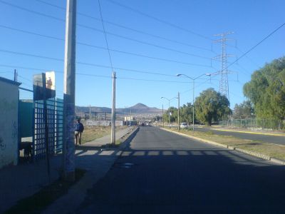 Vista Hacia los cerros del Sur, desde las minas
FotografÃ­a tomada en Abril de 2009
