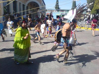 La ruta de Tlaloc hacia el nuevo sol
Evento en el que se  hizo una representacion del Dios Tlaloc por parte de las bibliotecas
en San Vicente chicoloapan
