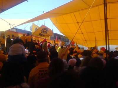 AMLO en Chicoloapan 17 de Octubre de 2010
