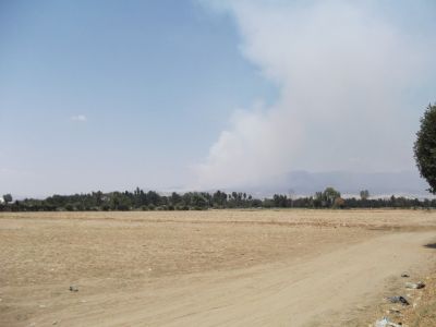 Columna de Humo Â¿incendio? 28 de Mayo de 2011  en la sierra
