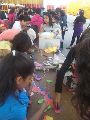 Aniversario de la Biblioteca Sor juana, ubicada en el km 27, junto al deportivo "El polvorÃ­n" 18/5/2012
