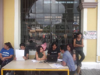 Mesa de reflexiÃ³n sobre la violencia, Jueves 19 de Julio 2012, en el Marco de la Feria del MaÃ­z 2012
