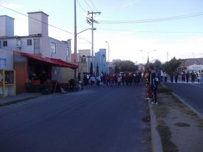 Carrera "Viva MÃ©xico sin violencia" realizada en ARA III, 15 de Septiembre 2012
