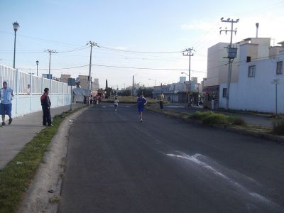 Carrera "Viva MÃ©xico sin violencia" realizada en ARA III, 15 de Septiembre 2012
