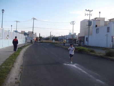 Carrera "Viva MÃ©xico sin violencia" realizada en ARA III, 15 de Septiembre 2012
