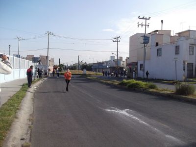 Carrera "Viva MÃ©xico sin violencia" realizada en ARA III, 15 de Septiembre 2012
