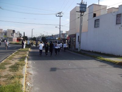 Carrera "viva MÃ©xico si violencia" realizada en ARA III, el 15 de Septiembre de 2012
