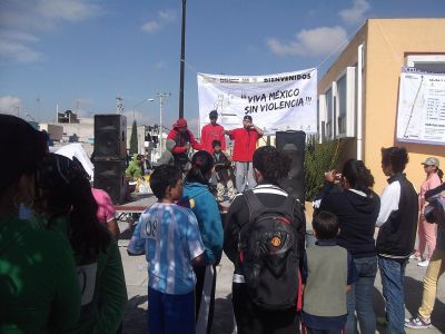 Carrera "viva MÃ©xico si violencia" realizada en ARA III, el 15 de Septiembre de 2012
