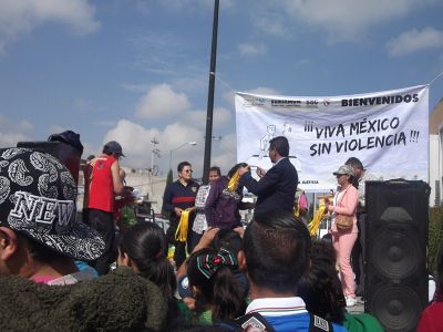 Carrera "viva MÃ©xico si violencia" realizada en ARA III, el 15 de Septiembre de 2012
