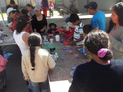 InauguraciÃ³n del mÃ³dulo Cultural de PrevenciÃ³n de la violencia "Cuauhtli" de Guuna Zuuin A.C. en ARA I
15 de Febrero de 2014
