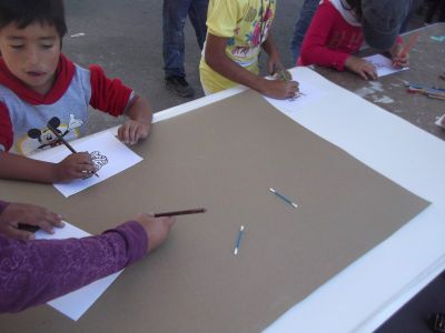 InauguraciÃ³n del mÃ³dulo Cultural de PrevenciÃ³n de la violencia "Cuauhtli" de Guuna Zuuin A.C. en ARA I
15 de Febrero de 2014
