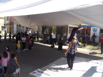 InauguraciÃ³n del mÃ³dulo Cultural de PrevenciÃ³n de la violencia "Cuauhtli" de Guuna Zuuin A.C. en ARA I
15 de Febrero de 2014
