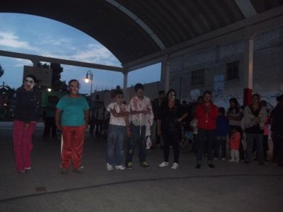 Marcha Zombie y Algazara Cultural, organizada por Guuna Zuuin, en Santa Rosa Chicoloapan. 25/10/2015. exigiendo se active la alerta de gÃ©nero en nuestro municipio.
