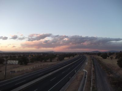 Aventura al Alcanfor - 14 de Marzo 2016 - atardecer y Ovni
