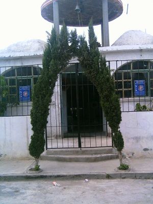 Capilla a la Virgen de Guadalupe, cerca del CECyTEM
