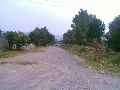 Vista de las Albercas, rumbo a la 2da Bomba
