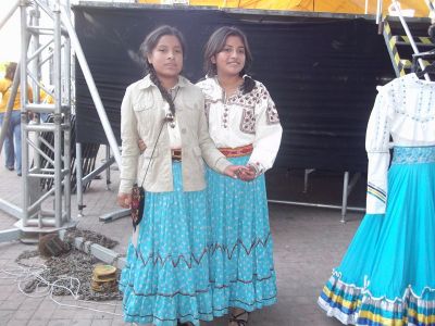 Festival "Mictlantecuhtli, Mictlanzihuatl SeÃ±ores de la Muerte" - Dia de Muertos en Chicoloapan 29 de Octubre 2011
