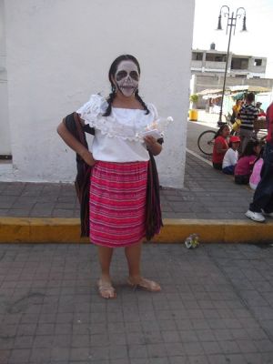 Festival "Mictlantecuhtli, Mictlanzihuatl SeÃ±ores de la Muerte" - Dia de Muertos en Chicoloapan 29 de Octubre 2011
