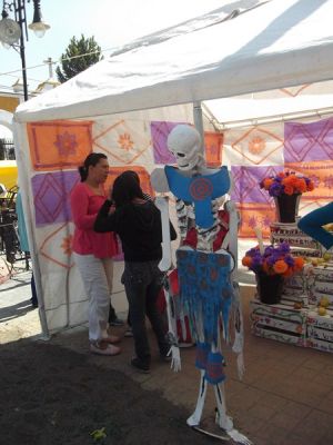 Festival "Mictlantecuhtli, Mictlanzihuatl SeÃ±ores de la Muerte" - Dia de Muertos en Chicoloapan 29 de Octubre 2011
