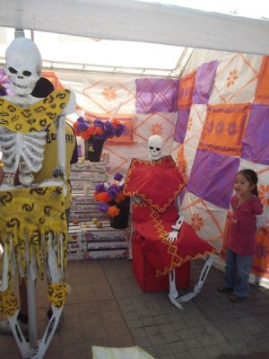 Festival "Mictlantecuhtli, Mictlanzihuatl SeÃ±ores de la Muerte" - Dia de Muertos en Chicoloapan 29 de Octubre 2011
