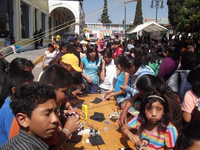 Festival "Mictlantecuhtli, Mictlanzihuatl SeÃ±ores de la Muerte" - Dia de Muertos en Chicoloapan 29 de Octubre 2011
