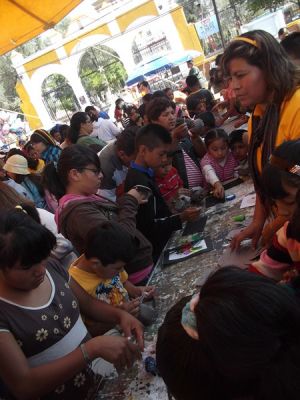 Festival "Mictlantecuhtli, Mictlanzihuatl SeÃ±ores de la Muerte" - Dia de Muertos en Chicoloapan 29 de Octubre 2011
