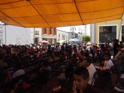 Festival "Mictlantecuhtli, Mictlanzihuatl SeÃ±ores de la Muerte" - Dia de Muertos en Chicoloapan 29 de Octubre 2011
