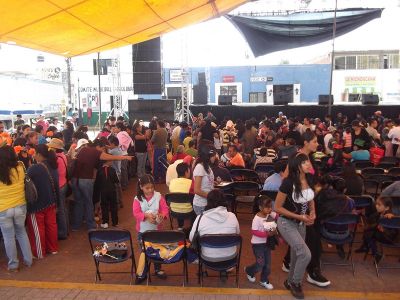 Festival "Mictlantecuhtli, Mictlanzihuatl SeÃ±ores de la Muerte" - Dia de Muertos en Chicoloapan 29 de Octubre 2011
