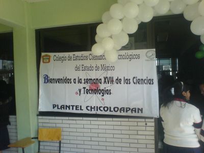 Semana Nacional de la Ciencia y TecnologÃ­a 2010 en el CECyTEM Chicoloapan
