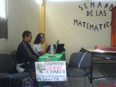 Semana de las MatemÃ¡ticas 2010 en la Prepa 55 Foro las matematicas y su relaciÃ³n con el mundo
