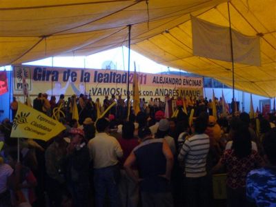 Amlo en Chicoloapan  20 de Febrero 2011
