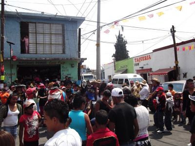 Carnaval en san Vicente chicoloapan 10 de Abril de 2011
