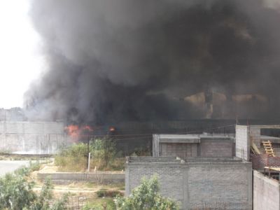 Incendio en Chicoloapan 27 de Mayo de 2011
