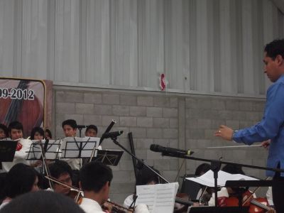 Orquesta SinfÃ³nica Infantil y Juvenil de Nezahualcoyotl". 18 de Junio de 2011, en las instalaciones del nuevo Auditorio Municipal, ubicado en HIR Chicoloapan.
