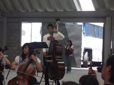 Orquesta SinfÃ³nica Infantil y Juvenil de Nezahualcoyotl". 18 de Junio de 2011, en las instalaciones del nuevo Auditorio Municipal, ubicado en HIR Chicoloapan.
