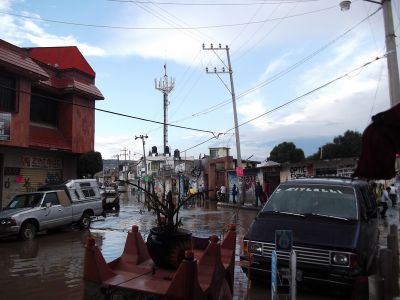 InundaciÃ³n en Santa Rosa y Auris 6 de agosto de 2011
