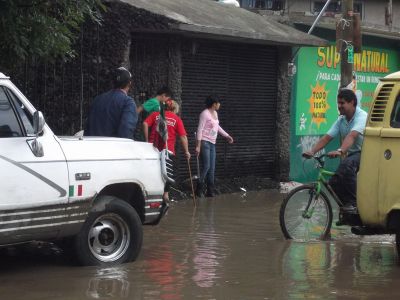 InundaciÃ³n en Santa Rosa y Auris 6 de agosto de 2011
