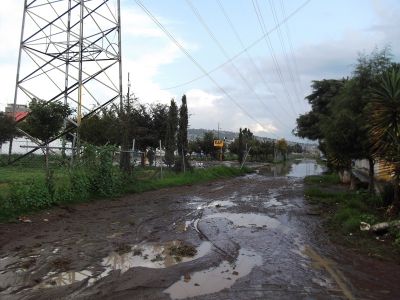 inundación en chicoloapan 6 de Agosto de 2011