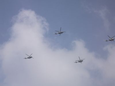 Vuelos militares 16 de Septiembre con motivo del desfile 2011
