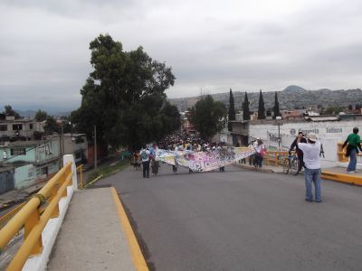 Universidad RevoluciÃ³n es planeta en Movimiento, movilizaciÃ³n en apoyo al movimiento 250.org realizada el 23 de Septiembre de 2011
