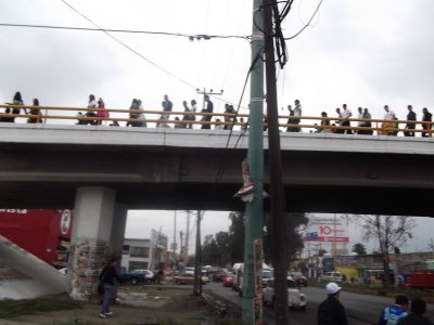 Universidad RevoluciÃ³n es planeta en Movimiento, movilizaciÃ³n en apoyo al movimiento 250.org realizada el 23 de Septiembre de 2011
