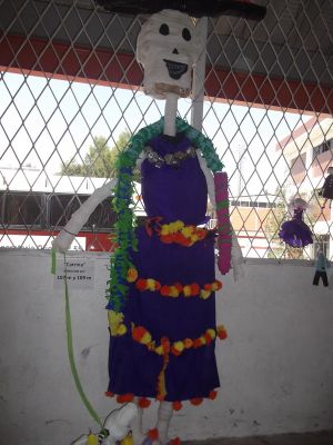 Dia de Muertos  en la Universidad RevoluciÃ³n y Prepa 55. Noviembre  2011
